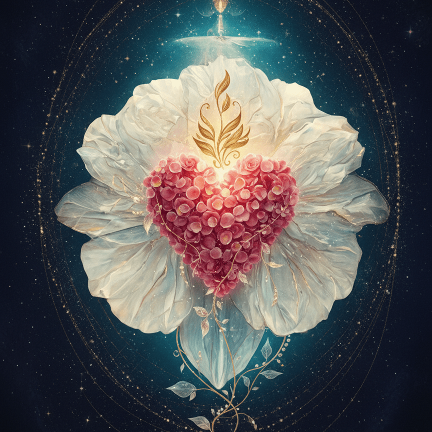 Sacred Heart of Jesus Prayer Card - UnicU Jewelry by Izabela Roginski