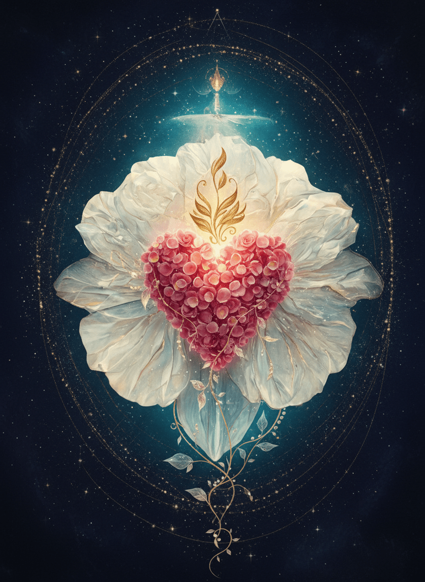 Sacred Heart of Jesus Prayer Card - UnicU Jewelry by Izabela Roginski