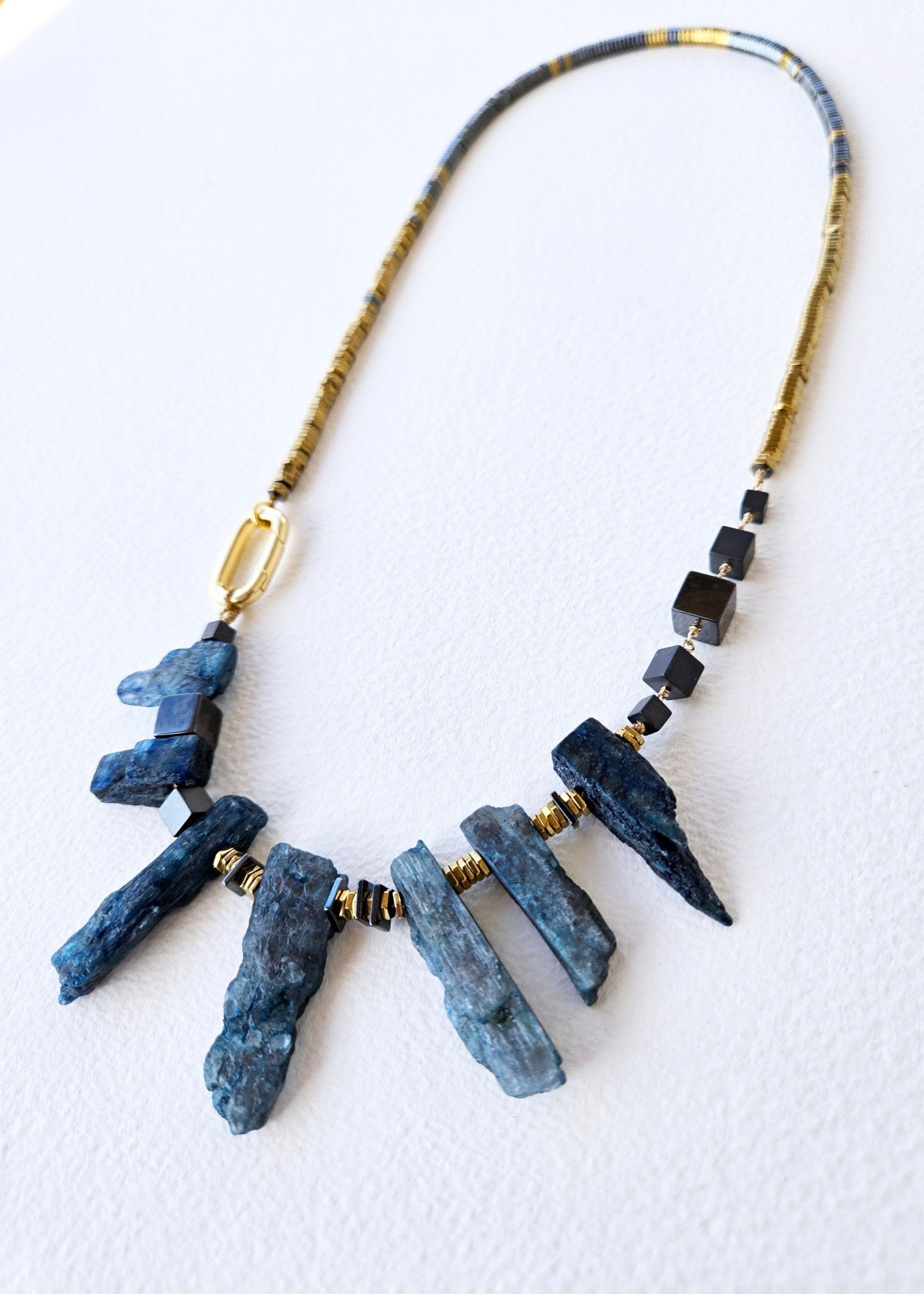 Cornerstone | Raw Kyanite Edition - UnicU Jewelry by Izabela Roginski