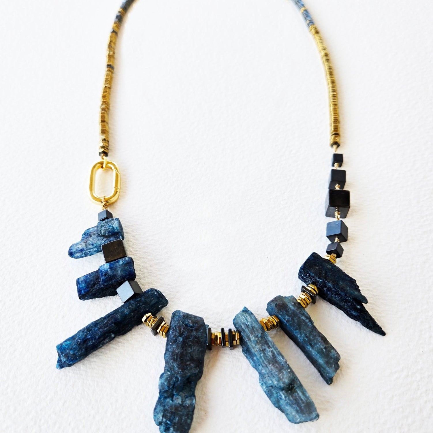 Cornerstone | Raw Kyanite Edition - UnicU Jewelry by Izabela Roginski