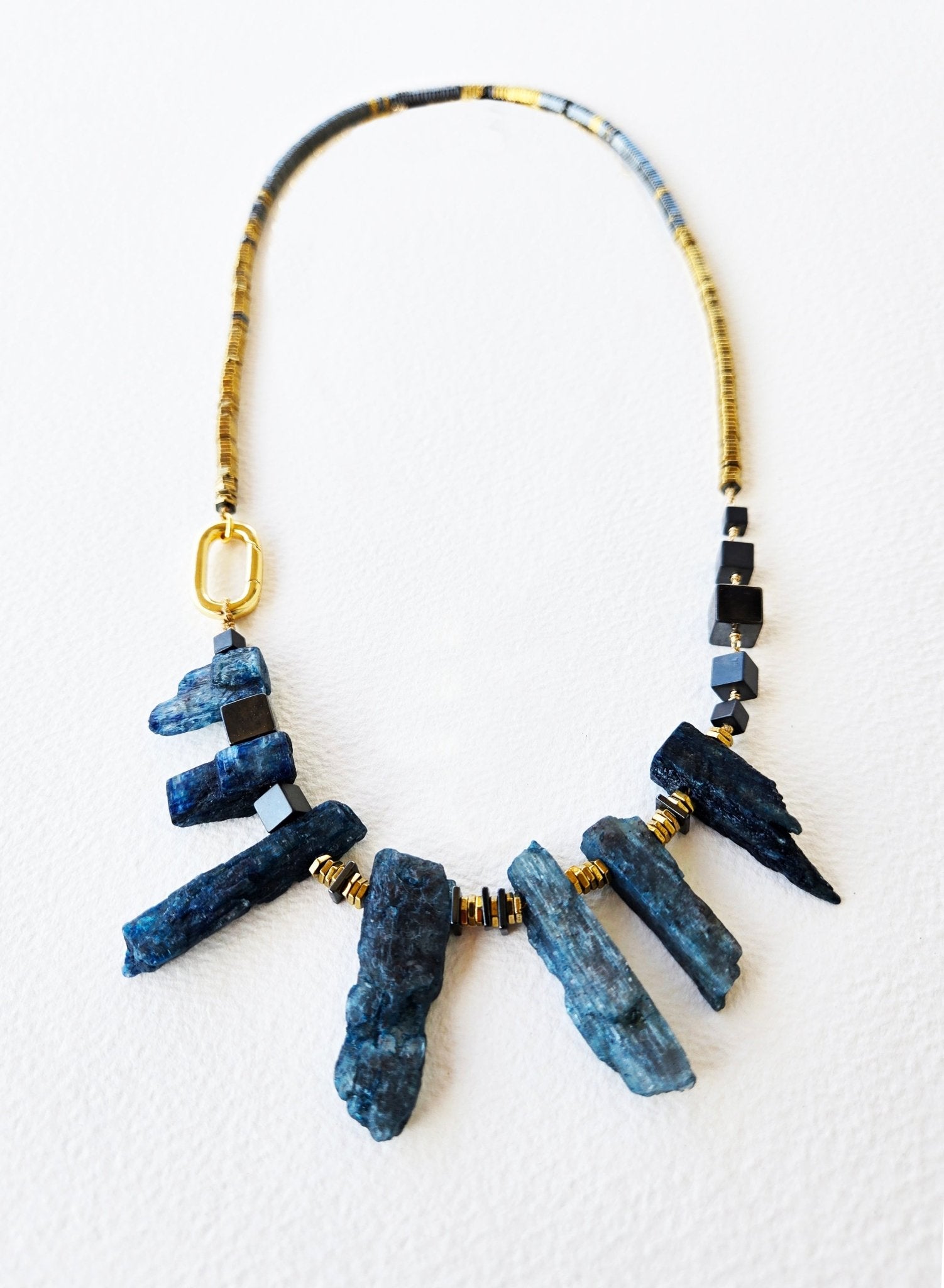 Cornerstone | Raw Kyanite Edition - UnicU Jewelry by Izabela Roginski