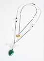 Cornerstone | Mixed Gemstones in Antiqued Sterling Silver - UnicU Jewelry by Izabela Roginski