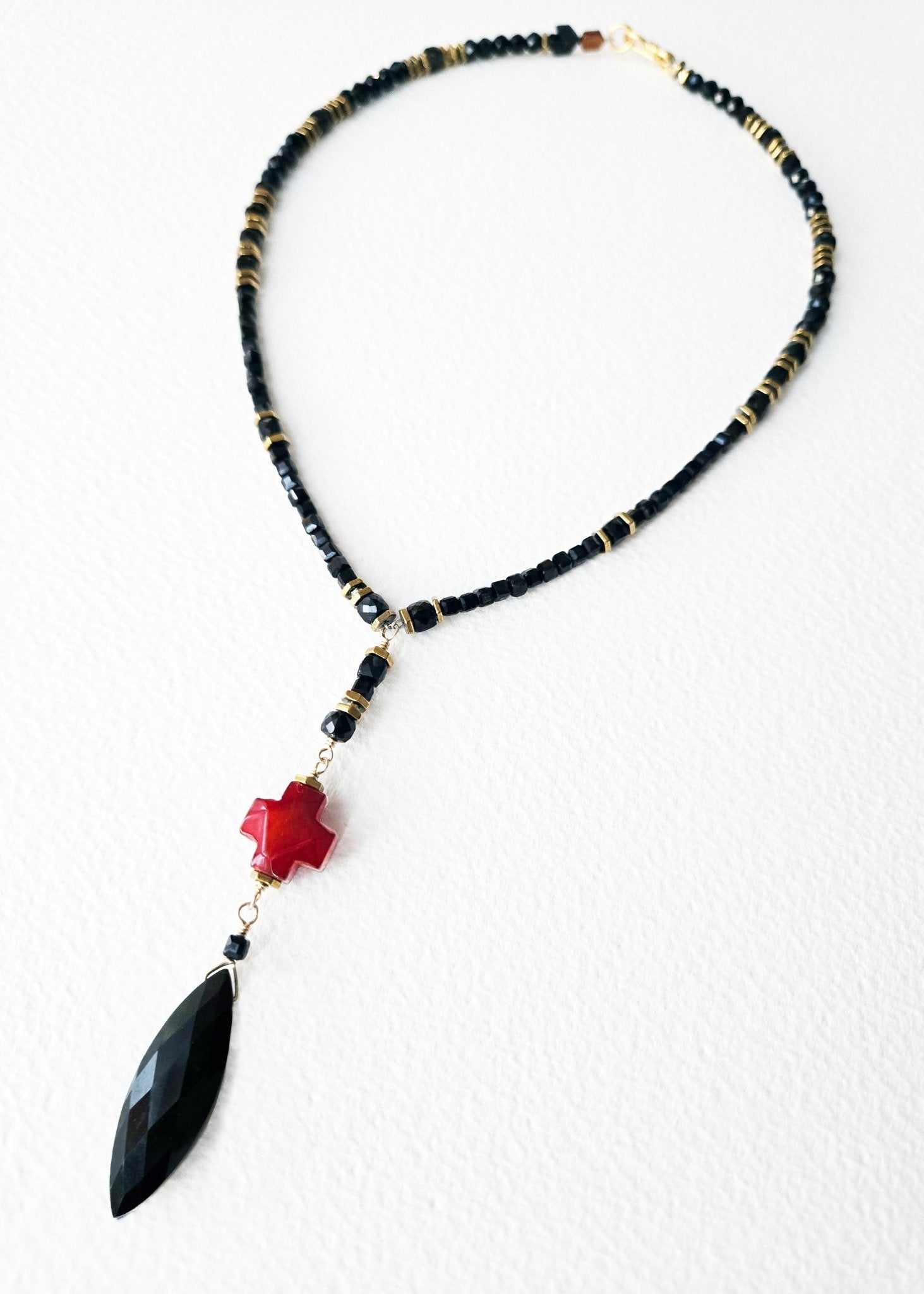 Heart of Jesus | Natural Gemstone Necklace - UnicU Jewelry by Izabela Roginski