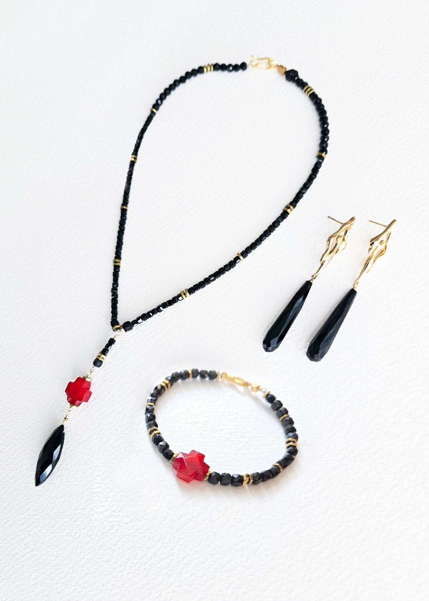 Heart of Jesus | Natural Gemstone Necklace - UnicU Jewelry by Izabela Roginski