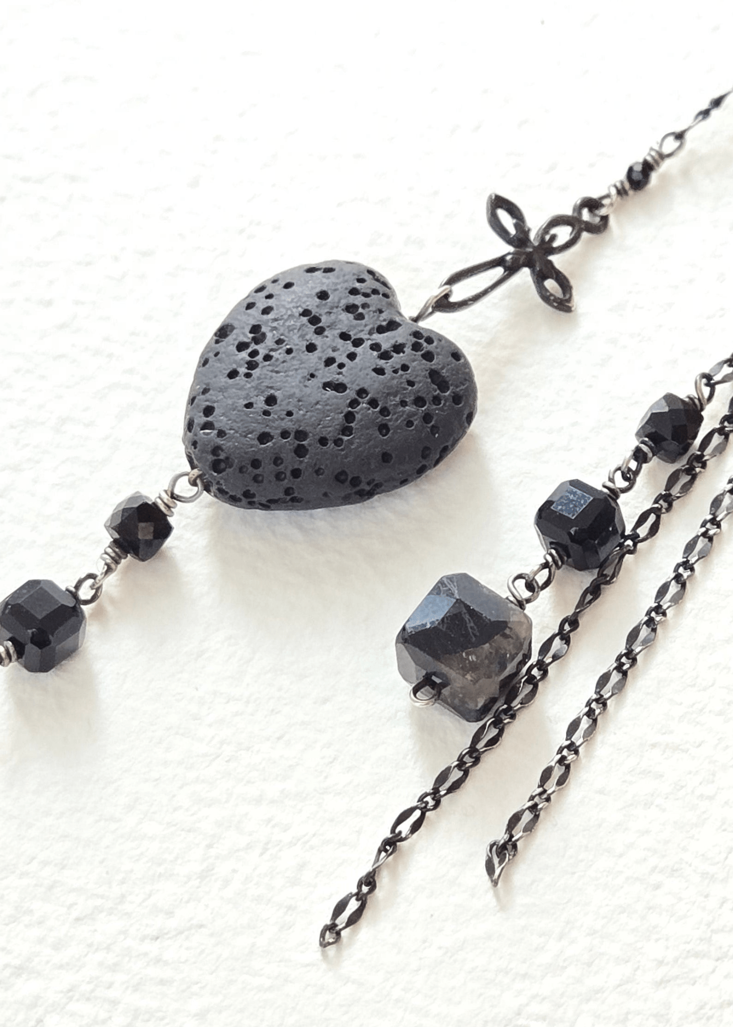 Armor of Light | Mixed Gemstone Shoulder Dusters - UnicU Jewelry by Izabela Roginski