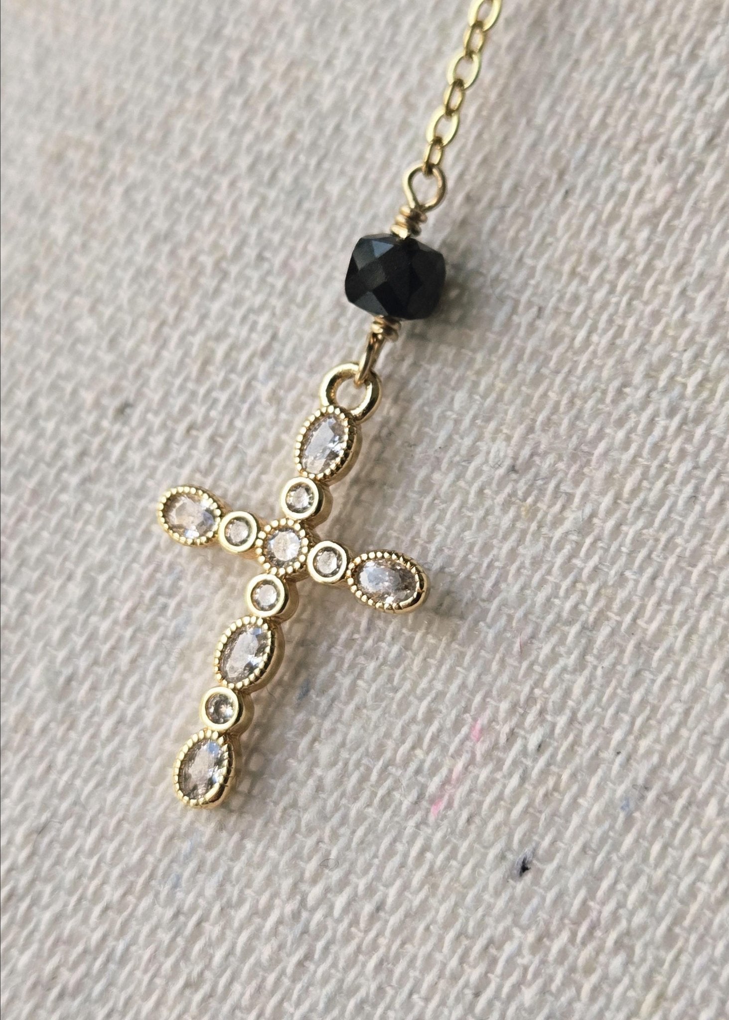 Vinea Transformation Set | Sculpture with Black Onyx & Tourmaline - UnicU Jewelry by Izabela Roginski