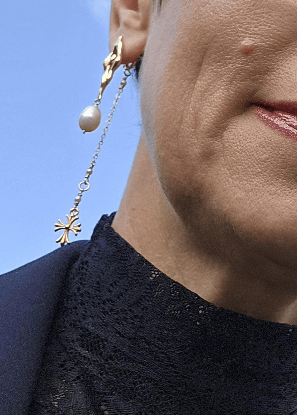 Vinea Transformation Set | Sculpture and Pearls - UnicU Jewelry by Izabela Roginski