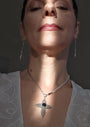 Agape | Rosette Cross Filigree in Pearls - UnicU Jewelry by Izabela Roginski