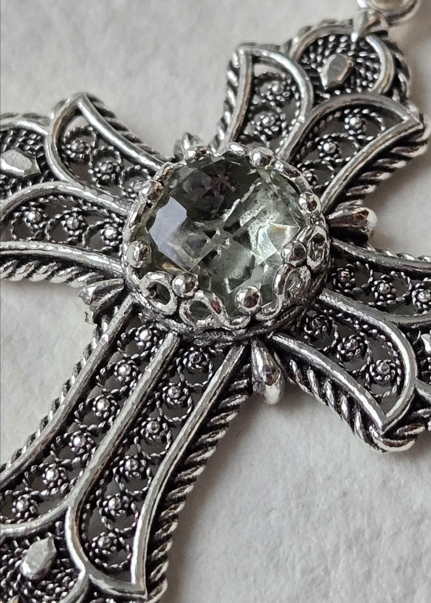 Agape | Rosette Filigree Cross - UnicU Jewelry by Izabela Roginski