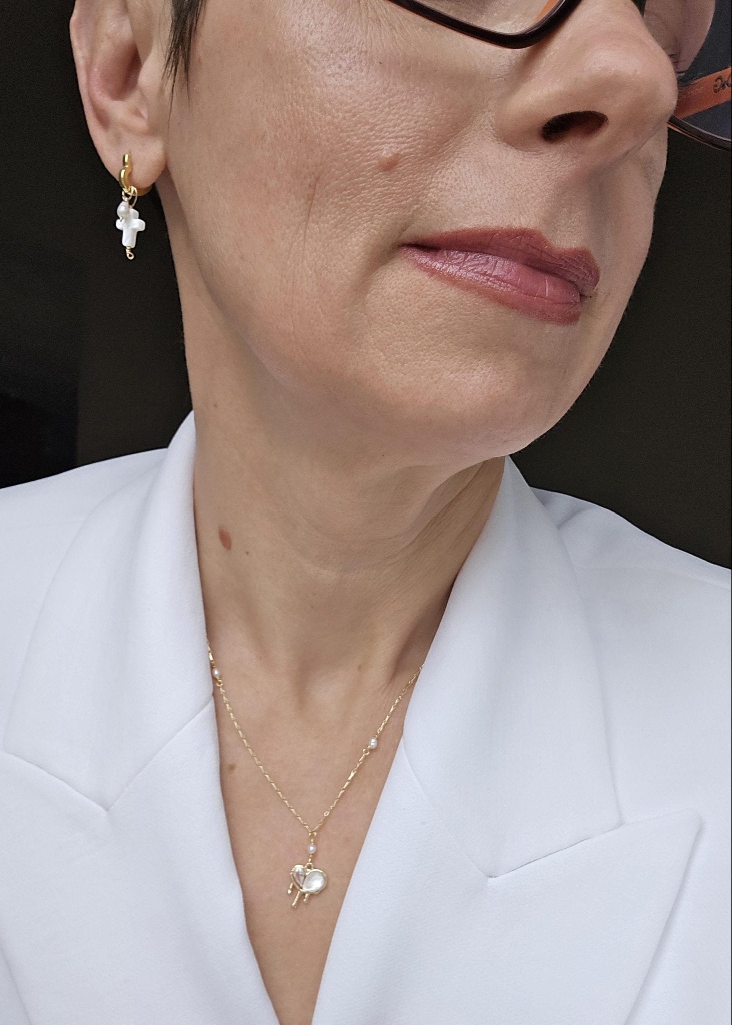 Sacred Heart | Delicate Purity Faith Set - UnicU Jewelry by Izabela Roginski