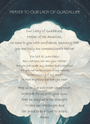 Our Lady of Guadalupe Prayer Card - UnicU Jewelry by Izabela Roginski