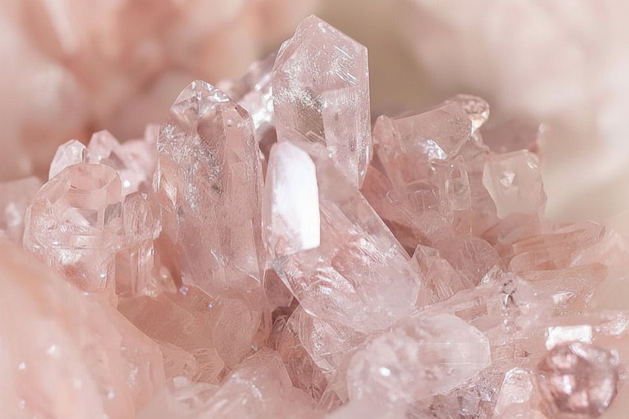 Living Water | Versatile Rose Quartz & Pearl Lariat - UnicU Jewelry by Izabela Roginski