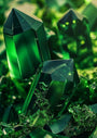 Miraculous Medallion | Green Onyx Statement Earrings in 14k Gold - Filled - UnicU Jewelry by Izabela Roginski