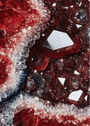 Heart of Jesus | Red Agate & Garnet Preyer Bead Necklace - UnicU Jewelry by Izabela Roginski
